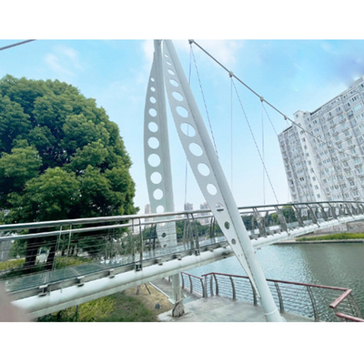 CHINA Hot Dip Galvanized Stahl Spannungsstange und Spannungsbalken für Hängebrücke fournisseur