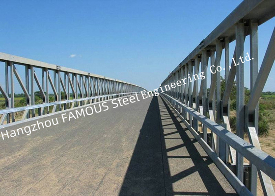 CHINA Fabrizieren Sie Art Bau-heißes der doppelter Weg-modulare Stahlbrücke 200 galvanisiert vor fournisseur