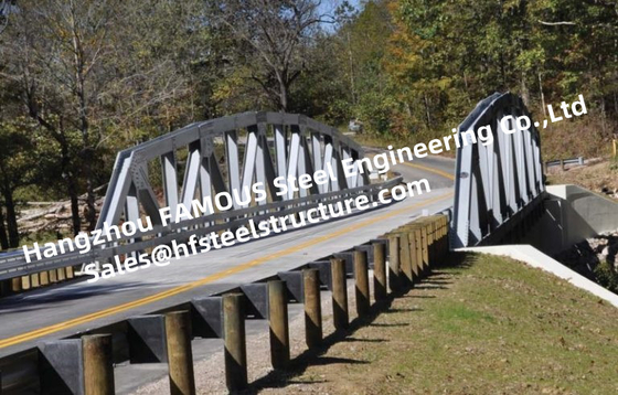 CHINA Heißes Bad-galvanisierte Stahlfachwerkbrücke-Metallmodulare Plattform-Versammlungs-moderne Struktur Outlooking fournisseur