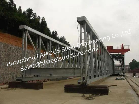 CHINA Vor-ausgeführte vorübergehende modulare Brücke leichte Stahlart des overcrossing-Projektes 200 fournisseur