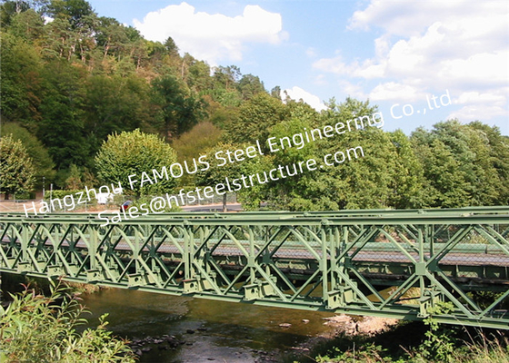 CHINA Einfache Installation Breite 4,2 m Militärische Bailey-Brücke mit Truss-Struktur fournisseur