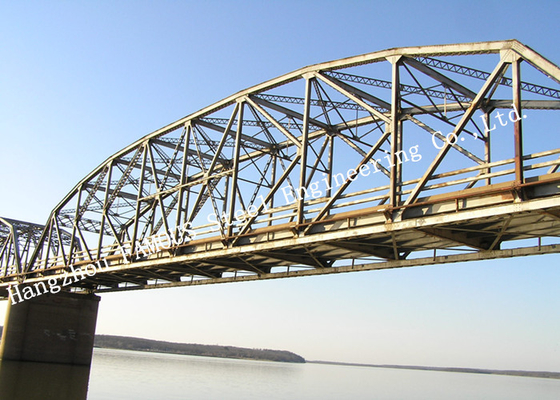 CHINA Oberfläche galvanisierte rostfeste Stahlfachwerkbrücke-moderner Entwurfs-Rahmenkonstruktion fournisseur