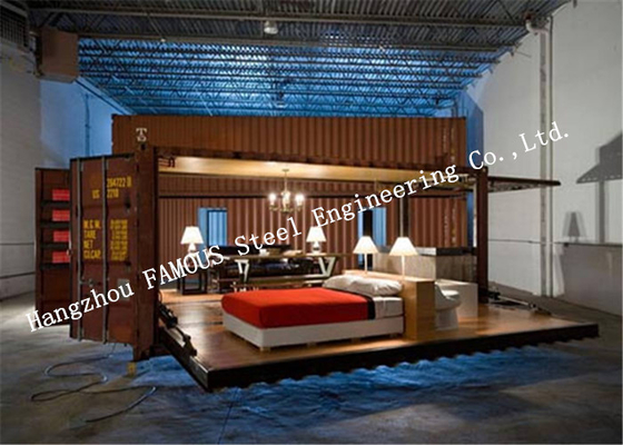 CHINA 20ft modulare einfache Installation verziertes Isolierfertigbehälter-Haus für das Leben fournisseur