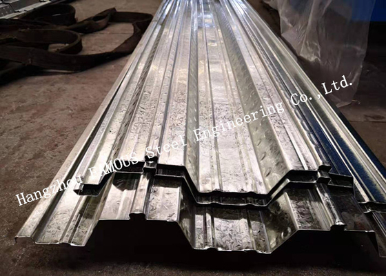 CHINA Zusammengesetzte Profil Boden-Plattform-Stahlbausätze galvanisiertes Stahlgehwegplatte Comflor 60 fournisseur