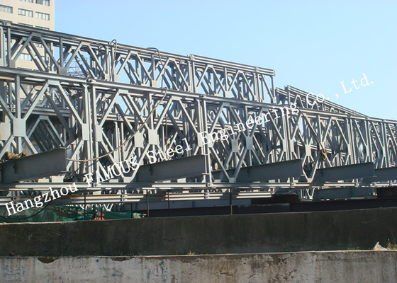 CHINA Galvanisierter Brücken-multi Spannen-Bau Q235B vorfabrizierter Stahl-Bailey fournisseur