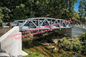 Amphibische Stahlfachwerkbrücke, Binder-Hängebrücke-heißes Bad-galvanisierter Oberflächenschutz fournisseur