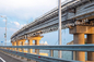 Tragbare Eisenbahn-Stahlfachwerkbrücke-vorübergehende einfache Struktur-Unterstützung hellgrau fournisseur