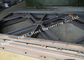 Fahrzeug vorfabrizierte Stahlbinder-Fußgängerbrücken-Platte zusammengebaute schwere Strecke fournisseur