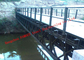 Befördern Sie Schiffs-den modularen Stahlbrücken-Fuß 200-Type Tiefbau kreuzend mit dem Zug fournisseur