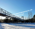 Leichte Delta-tragbare Stahlbrücken-langfristigeres Dauerhaftes auf Hauptlandstraßen-ländlichen Gebieten fournisseur