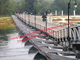 Installationszeit 2 Stunden Methode Schrauben Lebensdauer 15 Jahre tragbare schwimmende Brücke fournisseur