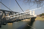 Vorfabrizierte Draht-Hängebrücke-multi Spanne kundengebundene Bau-Europäer-Art fournisseur