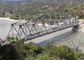 Modulare Detla Breite der Baustahl-Fachwerkbrücke galvanisierte Oberflächen-7.6m fournisseur