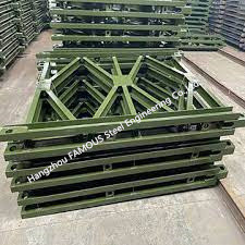 CHINA Länge 4,5 m Bailey-Brücken-Panel Hot Dip Galvanized Stahlverpackung Behälter fournisseur