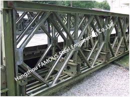 China Brücken-Platte Q345 Bailey, Bailey-Brücken-Teil-Unterstützung auf Viadukt-Überführungs-Schnellstraßen-Bau fournisseur