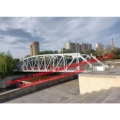CHINA Vorübergehende Stahlbox-Gitterbrücke rechteckig oder trapezförmig im Querschnitt fournisseur