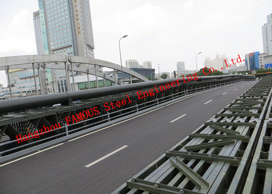 CHINA Weitgespannte vor ausgeführte Fußgängerbrücken-modulare Platten-zusammenbauende Installation fournisseur