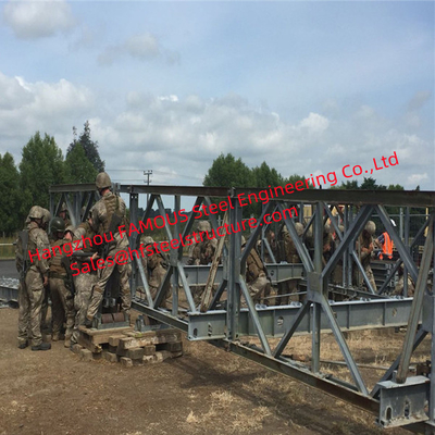 CHINA Vor- ausgeführte modulare Militärponton-Bailey-Brücken-schwere Tragfähigkeit fournisseur
