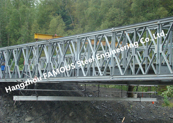 CHINA Multi- Spannen-einbahniger Stahl-Bailey Bridges Structural Formwork Truss-Bau fournisseur