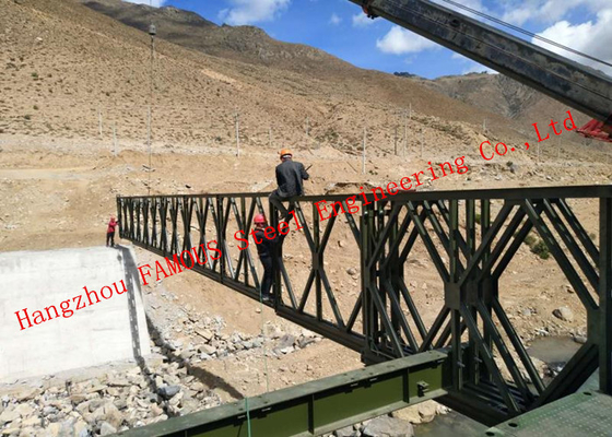 CHINA Umweltschonende Modulstahlbrücke kostengünstige Option für den Bau fournisseur