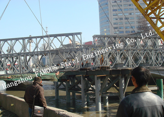 CHINA Baulösung Stahl-Bailey-Brücke mit 50 Jahren Lebensdauer fournisseur