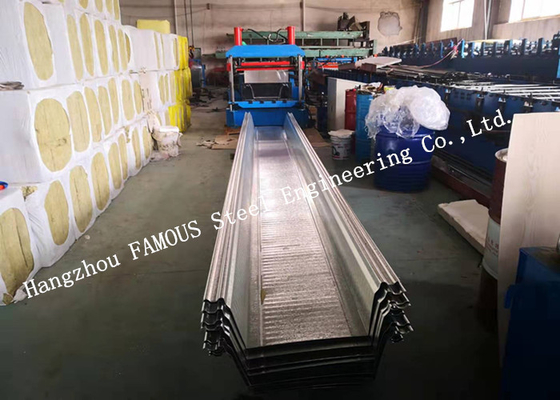 CHINA Mehrfacher Metallboden-Decking galvanisierte Stahlverbundplatte Fertigungsstraßen Comflor 210 fournisseur