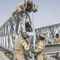 SSR temporäre Stahl-Gitterbrücke schnelle Montage Militär Bailey fournisseur
