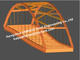 Vorübergehende Stahlkasten-Balkenbrücke rechteckig oder trapezoid im Querschnitt fournisseur