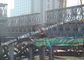 Reihen-Plattform-Art modulare Stahl-Bailey-Brücke des Doppelt-HD200, die Installation im Standort hochzieht fournisseur